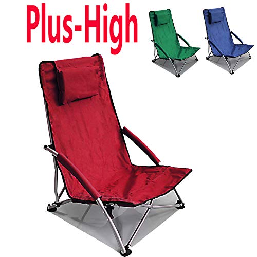 Hello Journey Low Sling Beach Chair Folding Campfire Camping Sand Chair