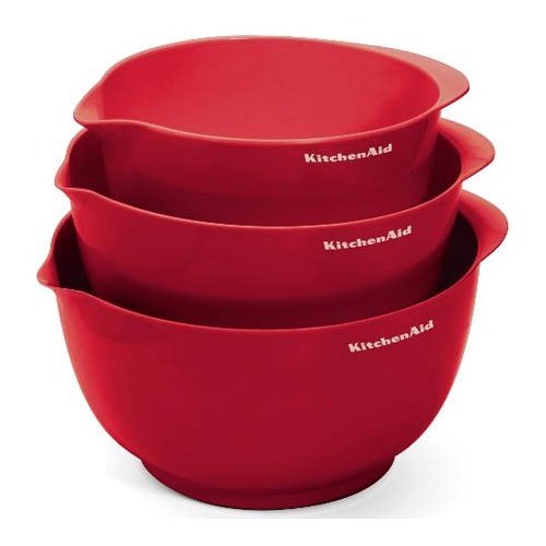 KitchenAid Mixing Bowls, Set of 3 (Red) Amazon.ca Home & Kitchen