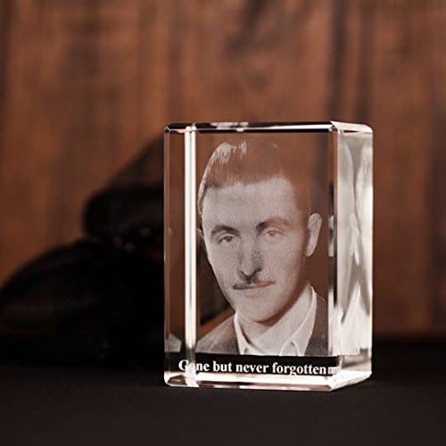 in Loving Memory Keepsake 3D Photo Crystal