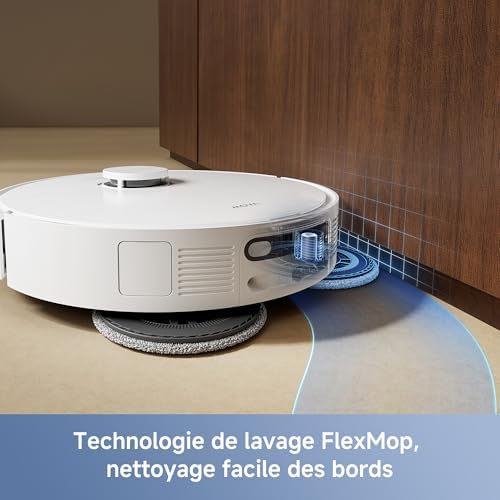 E40 Ultra Robot Aspirateur avec Station d'entretien Automatique