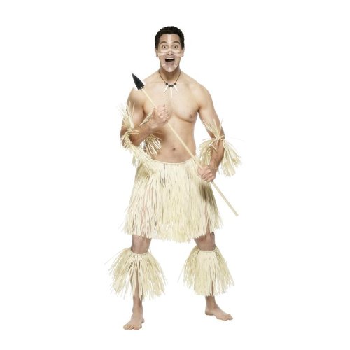 Smiffy's Men's Smiffy Zulu Warrior Costume