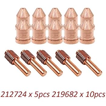 Schermo Plasma 60a 2 Pezzi Scudo Di Trascinamento 256027 60A Per Torcia Al Plasma Miller XT60/Spectrum 875 Scudo Protezione Torcia Plasma - Foto 5