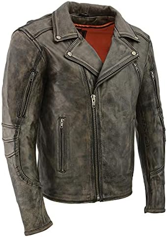 ジャケット・アウター RIDING LEATHER JACKET Amazon.com: Event Biker Leather EL5411-BLK-SM Leather Men's Basic