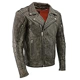Milwaukee Leather MLM1515 Men's Distressed Brown