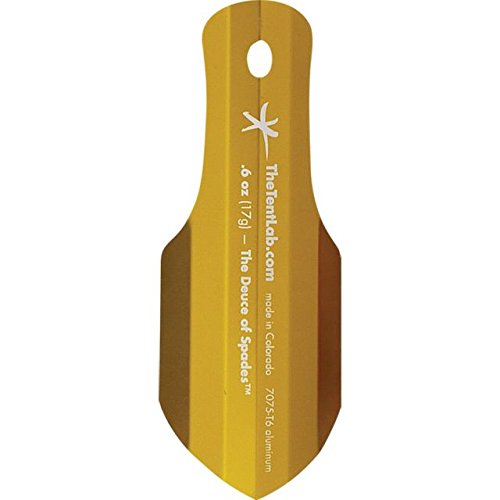 The Deuce Ultralight .6oz Backpacking potty Trowel gold - Thumbnail 3