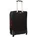 SwissGear Tannen Softside Expandable Luggage with Spinner Wheels, Black, Checked-Medium 24-Inch