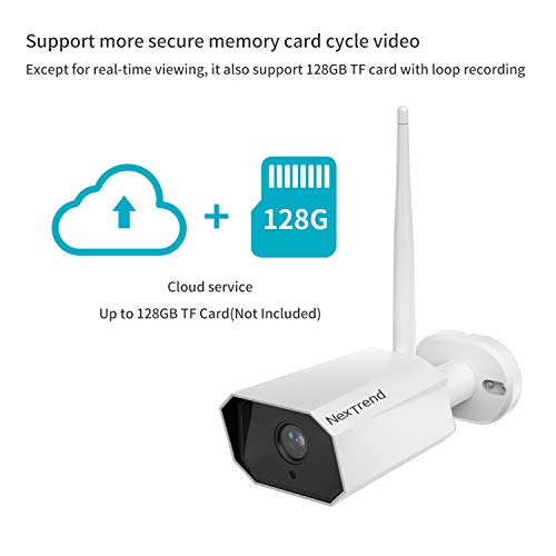 [Newest] Outdoor Security Camera, NexTrend 4MP Wireless WiFi Home Surveillance System WiFi IP Camera CCTV IP66 Waterproof Night Vision Motion Detection Compatible with iOS/Android Systems - Thumbnail 7