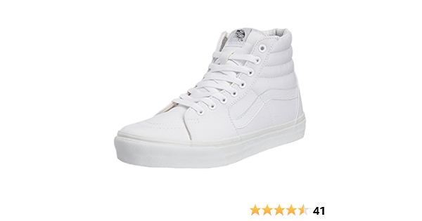 vans white hi