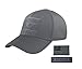Condor Flex Tactical Cap (Large/Extra Large, Graphite) with USA Flag Hook and Loop Patch (Foliage/Black)