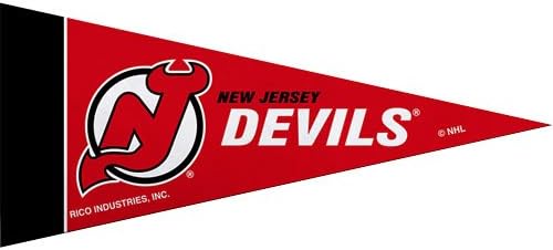 NHL Mini New Jersey Devils Pennant, (2-Pack)