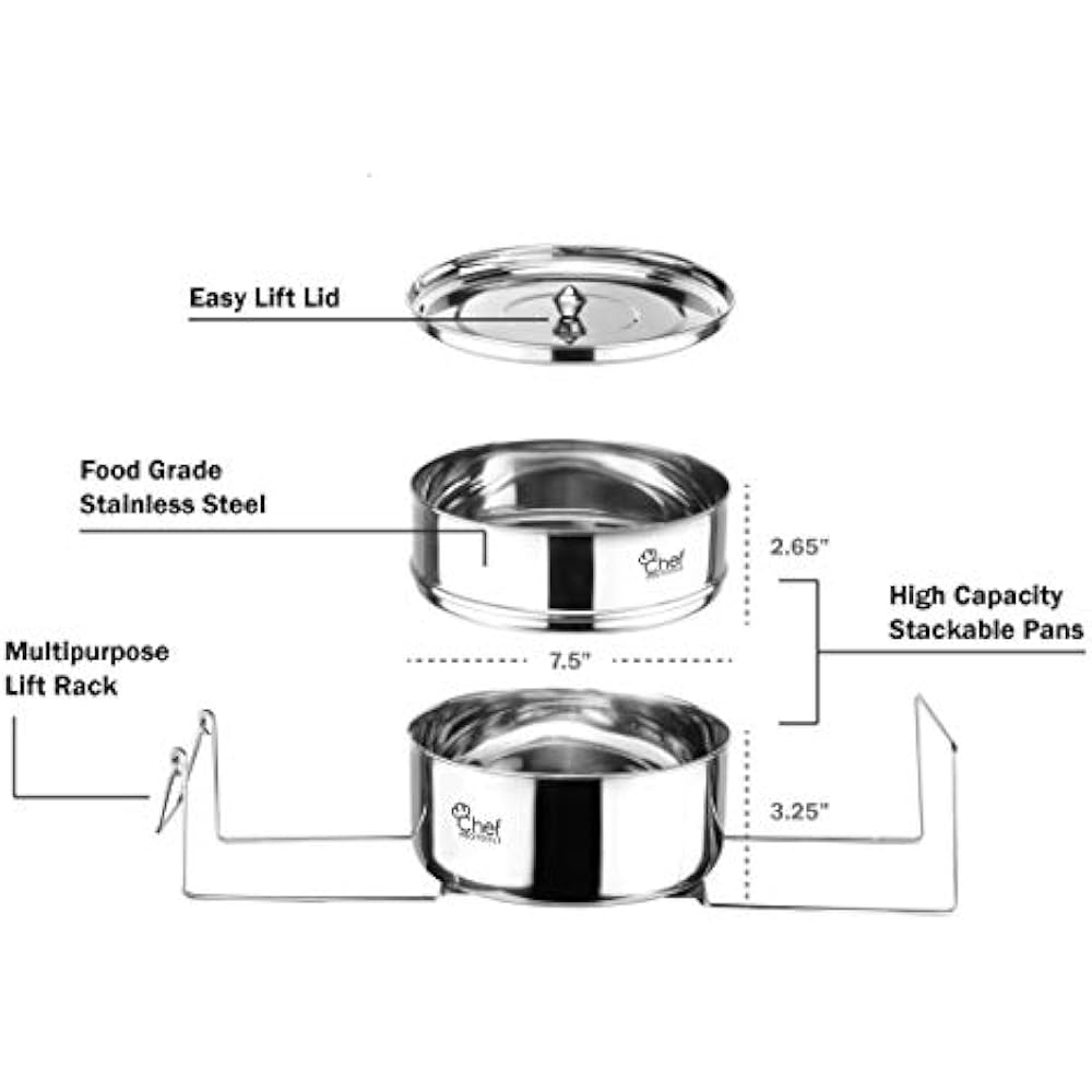 Stackable Steamers Steamer Insert Pans For Instant Pot Accessories 6Qt