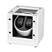 JQUEEN Double Watch Winder with Quiet Japanese Mabuchi Motor (White)