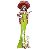 Pacific Giftware Day of The Dead Beautiful Senorita Resin Figurine