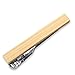 Puentes Denver Skinny Wood Tie Clip Bar, 1.5 Inch Bamboo in Gift Box