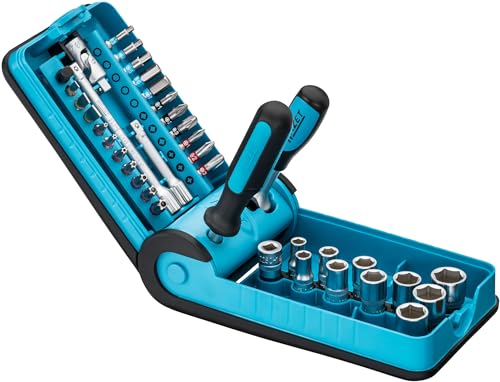 HAZET 856-1 6.3 mm Smart Case Socket and Bit Set - Multi-Colour