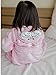 Taiycyxgan Little Girl's Coral Fleece Bathrobe Unisex Kids Robe Pajamas Sleepwear Pink Cat 100