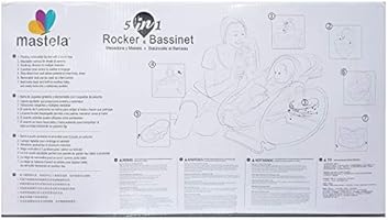 mastela 5 in 1 rocker bassinet price