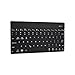 Lenovo A8-50 A5500 / A10-70 A7600 Wireless Keyboard, COOPER AURORA 7-Color Backlit LED Wireless Bluetooth QWERTY Keyboard with Rechargeable Battery (Black, Ultra Light & Slim)