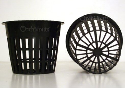 3 Inch Round Orchid/Hydroponics Slotted Mesh Net Pot