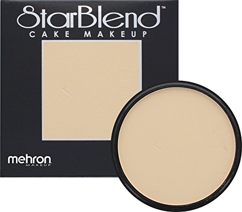 Mehron Makeup StarBlend Cake Makeup LIGHT OLIVE - 2oz