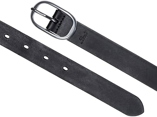 Cinto Charlie feminino, cinturão feminino, PRETO REGULAR, 85