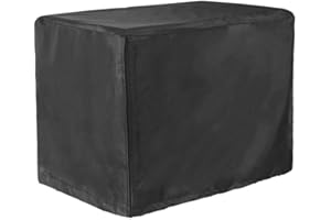 Heavy Duty Generator Cover Extra Large 210D Oxford Cloth Waterproof Outdoor Protective Shield with Adjustable Fastener for 38