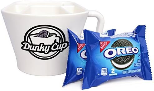 Dunky Cup - For Dunking Sandwich Cookies in Milk, Snacks, More! (1, blue pkg)