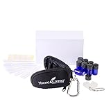 Aroma Designs Young LivingOil Key Chain with 8 5/8 Dram (2 ml) Vials - Black