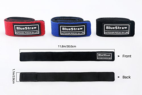 BlueStraw Fishing Rod Belts Ties Stretchy Magic Bait Casting Spinning Rod Straps Holders Fishing Tackle Tie Bag Accessories 6pcs （Random Color） - Thumbnail 4