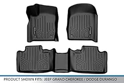 SMARTLINER Custom Fit Floor Mats 2 Row Liner Set