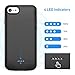 Battery Case for iPhone 6S 6, 4000mAh Portable Protective Charging Case for iPhone 6 6S(4.7 inch) Battery Case, Extended battery Pack Charger Case Compatible with iPhone 6S 6(Black)
