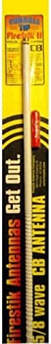 2' Firestik(R) II FS Series Tunable Tip CB Antenna - 300 Watts White FS-2WH