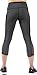 Neonysweets Womens Yoga Capri Tights Running Fitness Pants Leggings Gray M