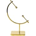 Easels by Amron Mineral, Ornament, Gem, Shell, Coin, Display Stand - Caliper Type Stand (Brass) AU6