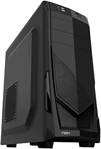 Nox NXONE - Caja de Ordenador Torre ATX, Color Negro: Amazon.es: Informática