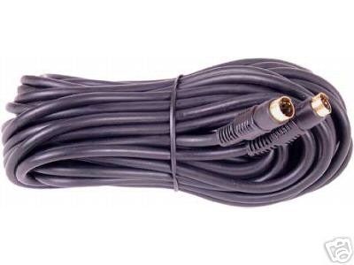 10 METER SVHS TO S-VHS VIDEO CABLE LEAD PC-TV MALE 10M