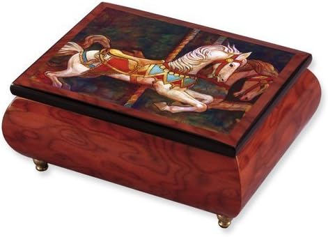 Artist Simon Bull - Carousel Horse Music Box