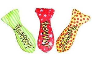 YEOWWW! 3X Yeowww 100% Organic Catnip Stinkies Sardines