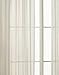 Elegant Comfort 2-Piece Sheer Window Curtain/Panel with 2