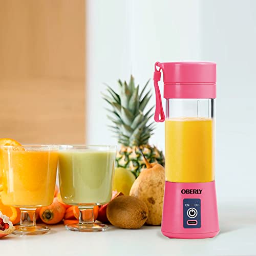 Portable Blender for Shakes and Smoothies, OBERLY Personal Blender for