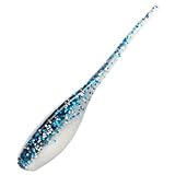 Bobby  Garland 2 Inch Baby Shad Crappie Baits, 18 Pack, Blue Thunder
