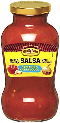 Old el paso Extra Mild thick 'n chunky salsa (058300854557)