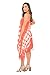 Riviera Sun 21613-CW-XL Summer Dresses,Coral / White,X-Large