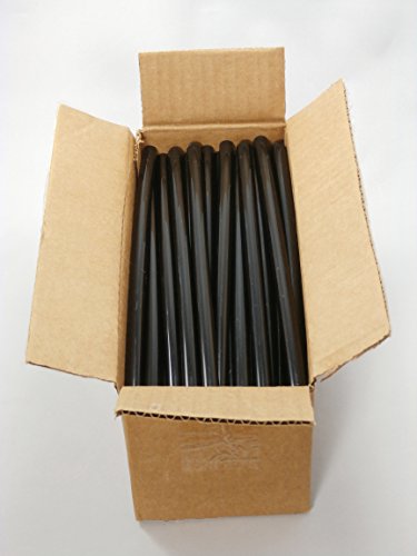 Pdr glue sticks black 7/16" x 10" 5 lbs bulk pdr