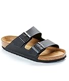 Birkenstock Unisex Arizona Soft Footbed Sandal, Black Birko-Flor, 44 M EU/11-11.5 B(M) US Men