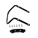 SUPOW Bike Two Water Bottle Cage Mount - Aluminum Alloy - Double Kettle Holder Bicycle Saddle Equipment