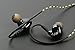 Durable Earbuds with Microphone and Case - Deep Bass Noise Cancelling Stereo Tangle Free - for Phone Pad and All Android Cell Phones, Black