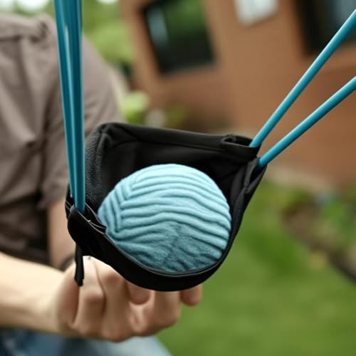 Water Balloon Slingshot Launcher 500 Yard For Adults, 3 Person Giant Backyard Slingshot, Heavey Duty T Shirt Launcher, Big slingshot Catapult Toys