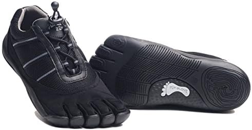 Fut Glove Women's Zum Five Toe Shoes (35 M EU / 5-5.5 (B)M US, Black)