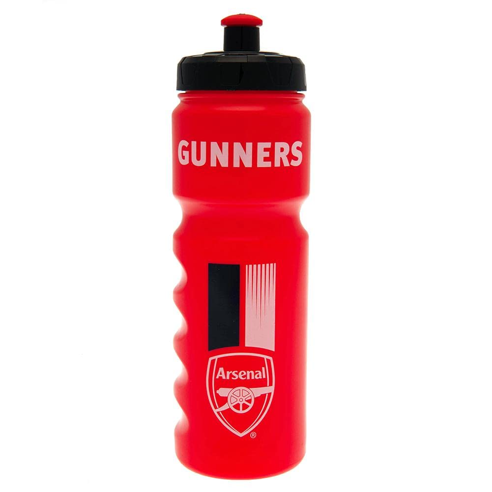 Hy-Pro Officially Licensed Arsenal F.C. Plastic Bottle – 750ml, Water Bottle, 0.75L, Reuseable, Retractable Nozzle, Lightweight, Sports Bottle, BPA Free, Great Arsenal Gift Idea — image 1